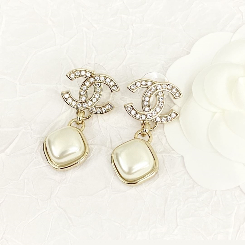 Ch*el earrings